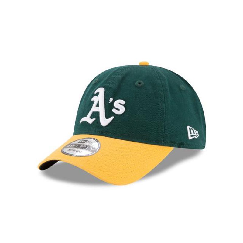 MLB Oakland Athletics Core Fit 49Forty Fitted (JMS8539) - Green New Era Caps